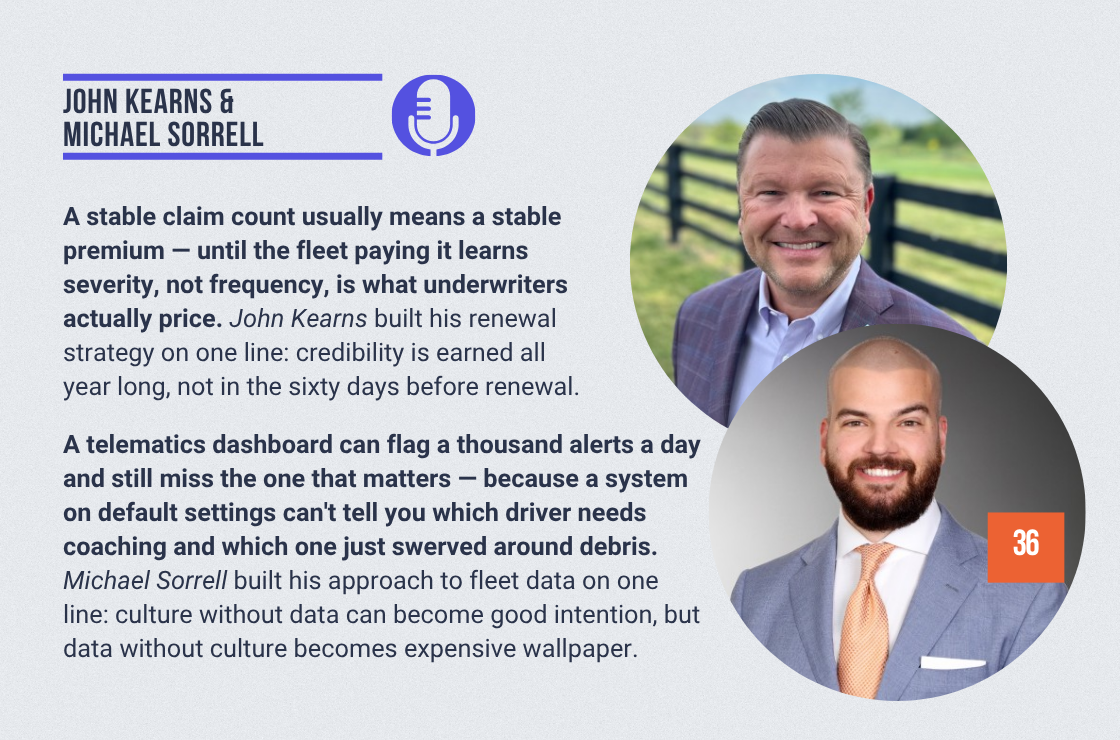 Reading the Story Your Data Is Already Telling: How Fleets Earn Insurability Before Renewal Day