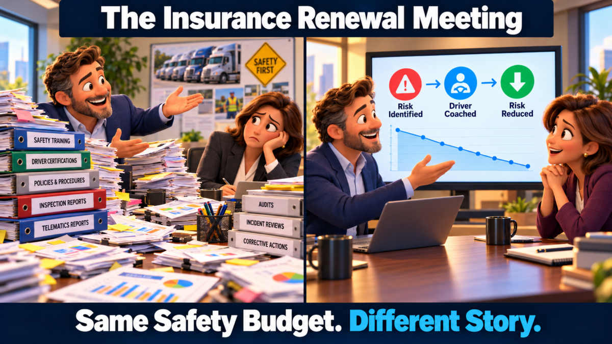 Your fleet may be safer than last year. Can you prove it to your insurer? 